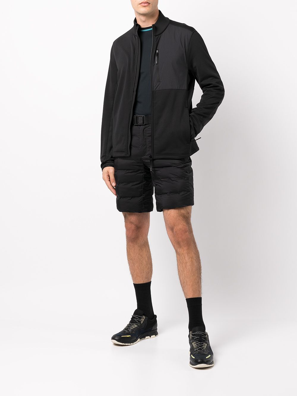 Aztech Mountain panelled full zip sweater