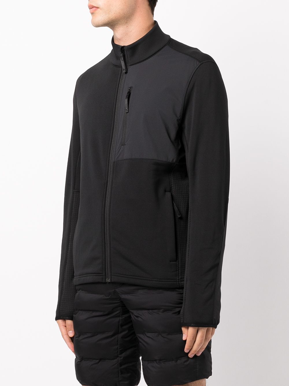 Aztech Mountain panelled full zip sweater