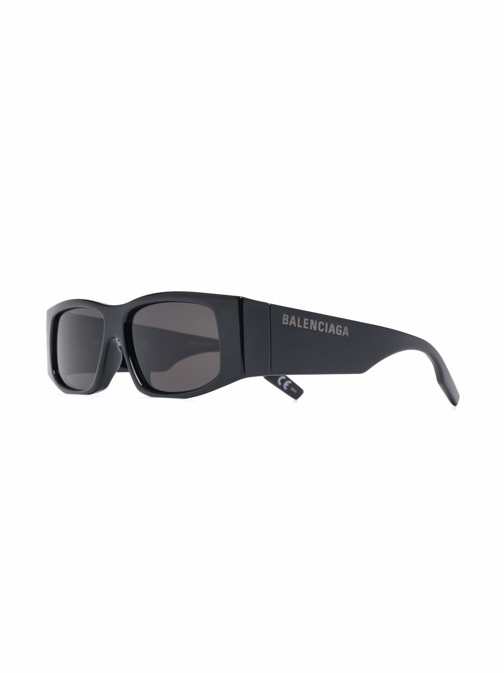 Balenciaga Eyewear LED logo rectangle-frame sunglasses