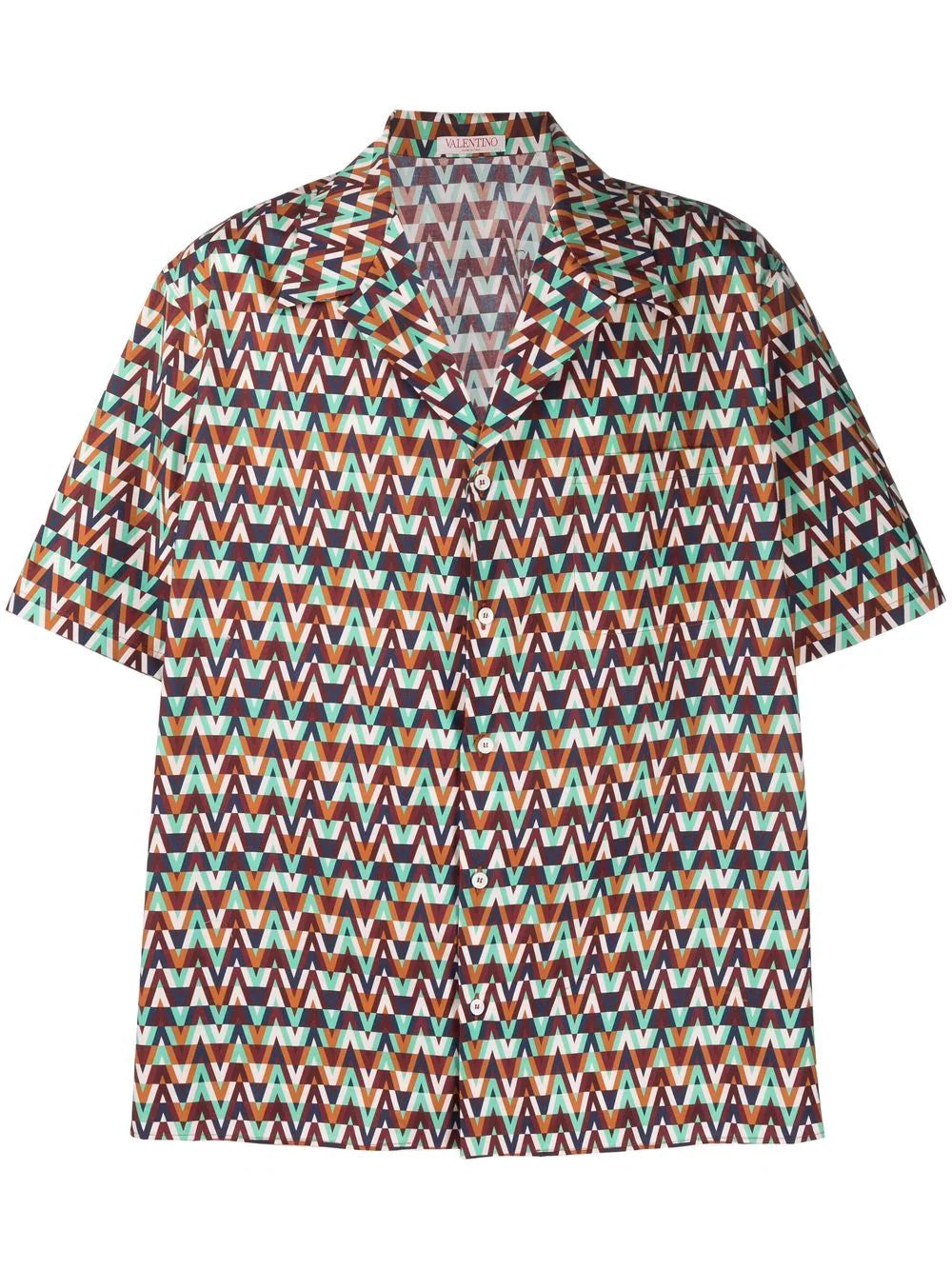 Valentino logo-print short-sleeve shirt