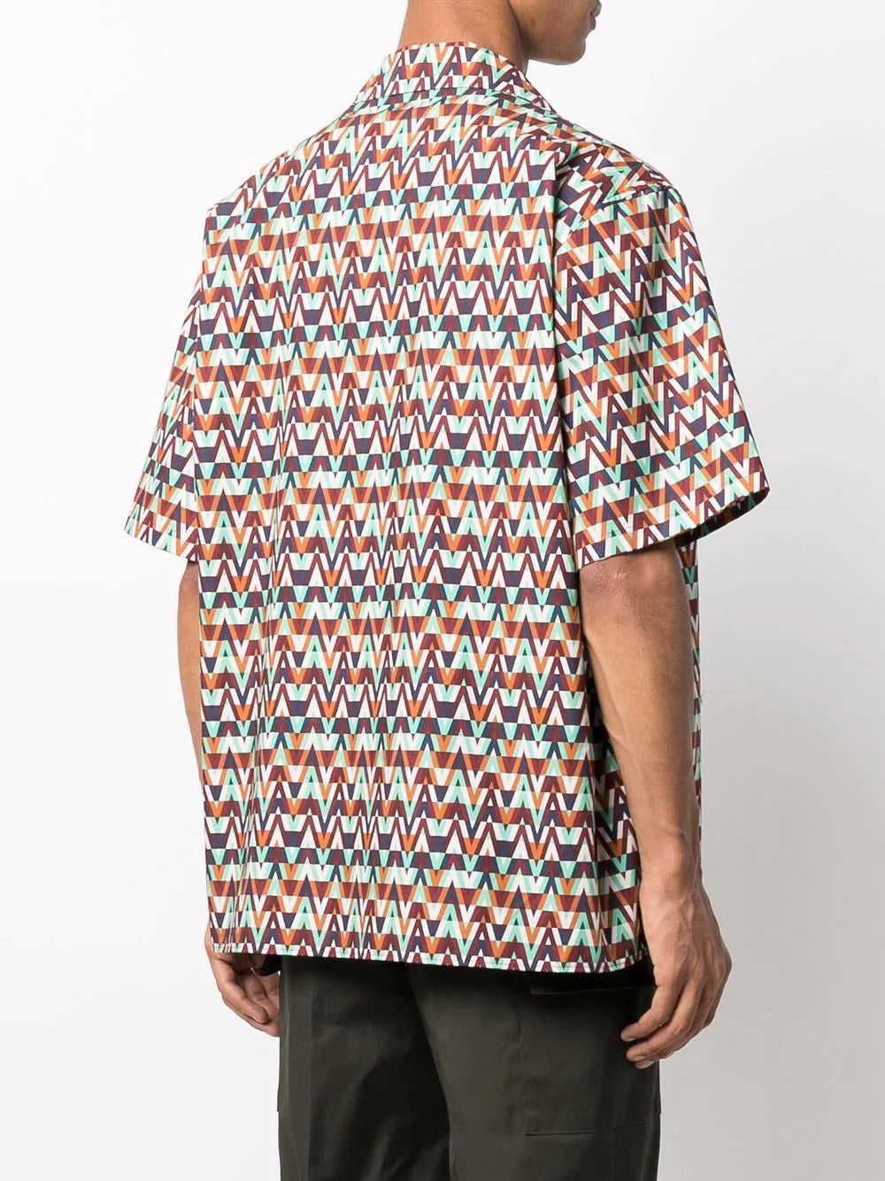 Valentino logo-print short-sleeve shirt