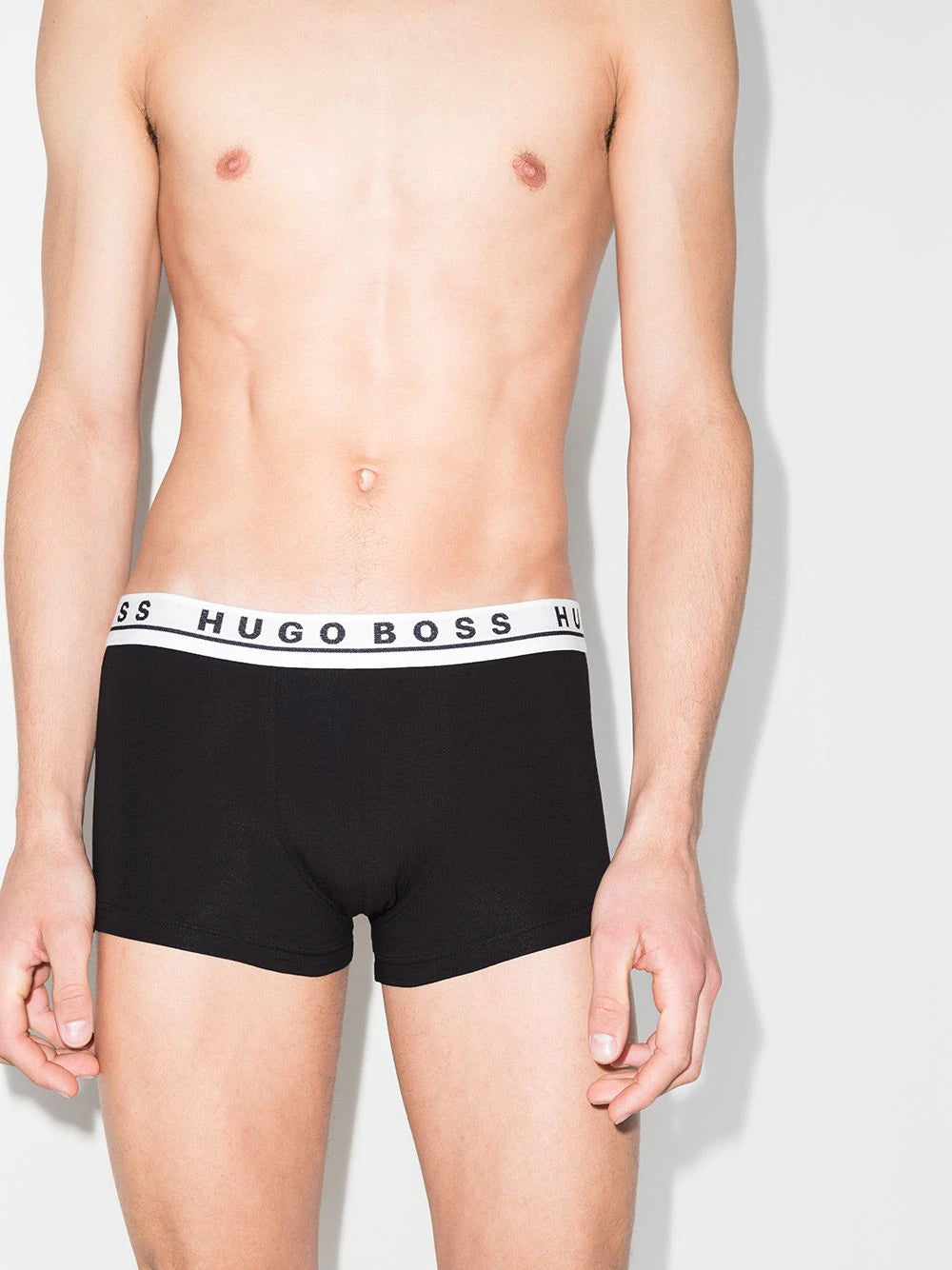 BOSS  three-pack logo-waistband boxers