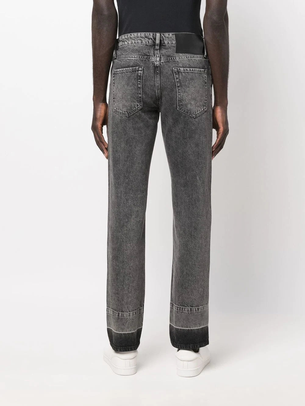 Karl Lagerfeld low-rise straight-leg jeans