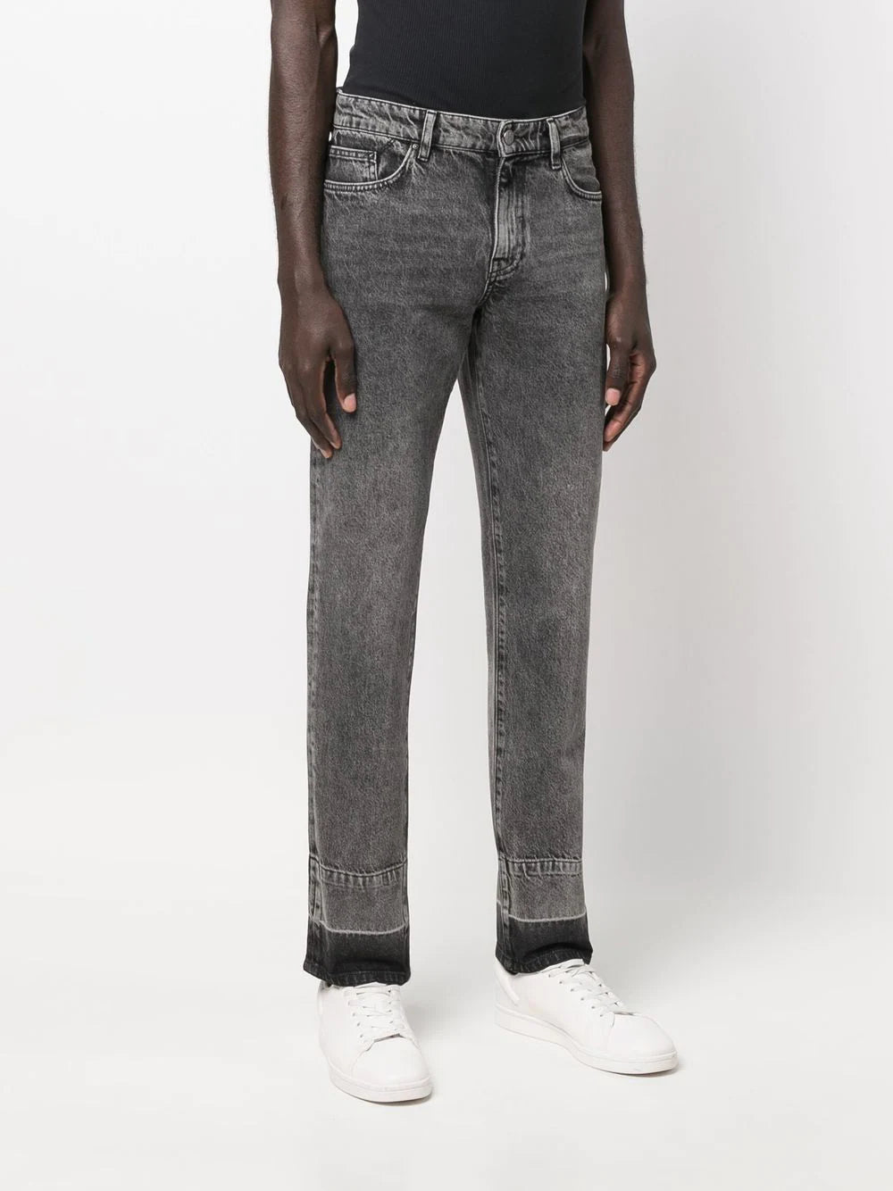 Karl Lagerfeld low-rise straight-leg jeans