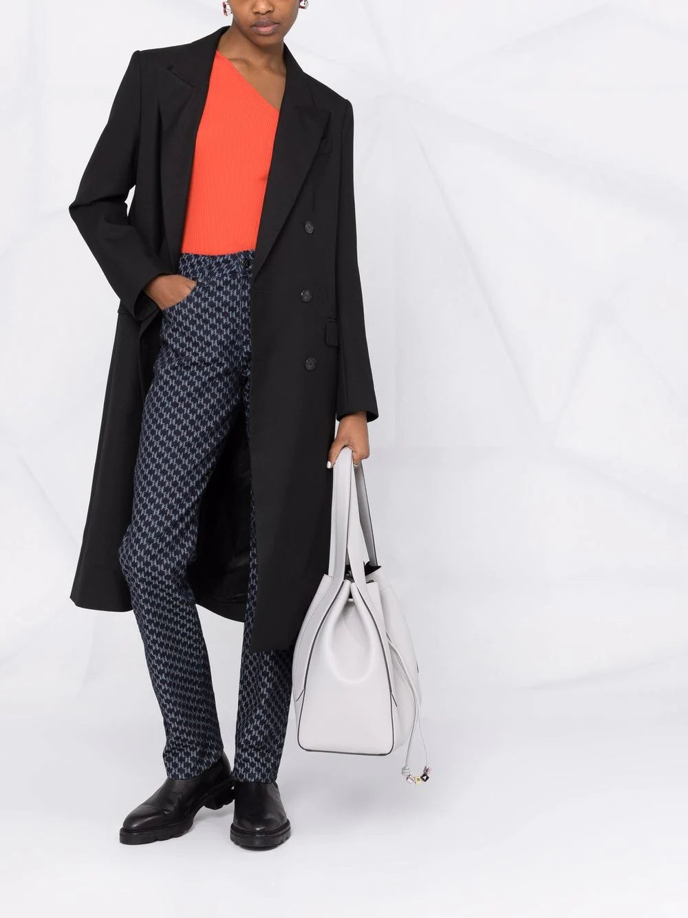 Karl Lagerfeld monogram-print straight-leg jeans