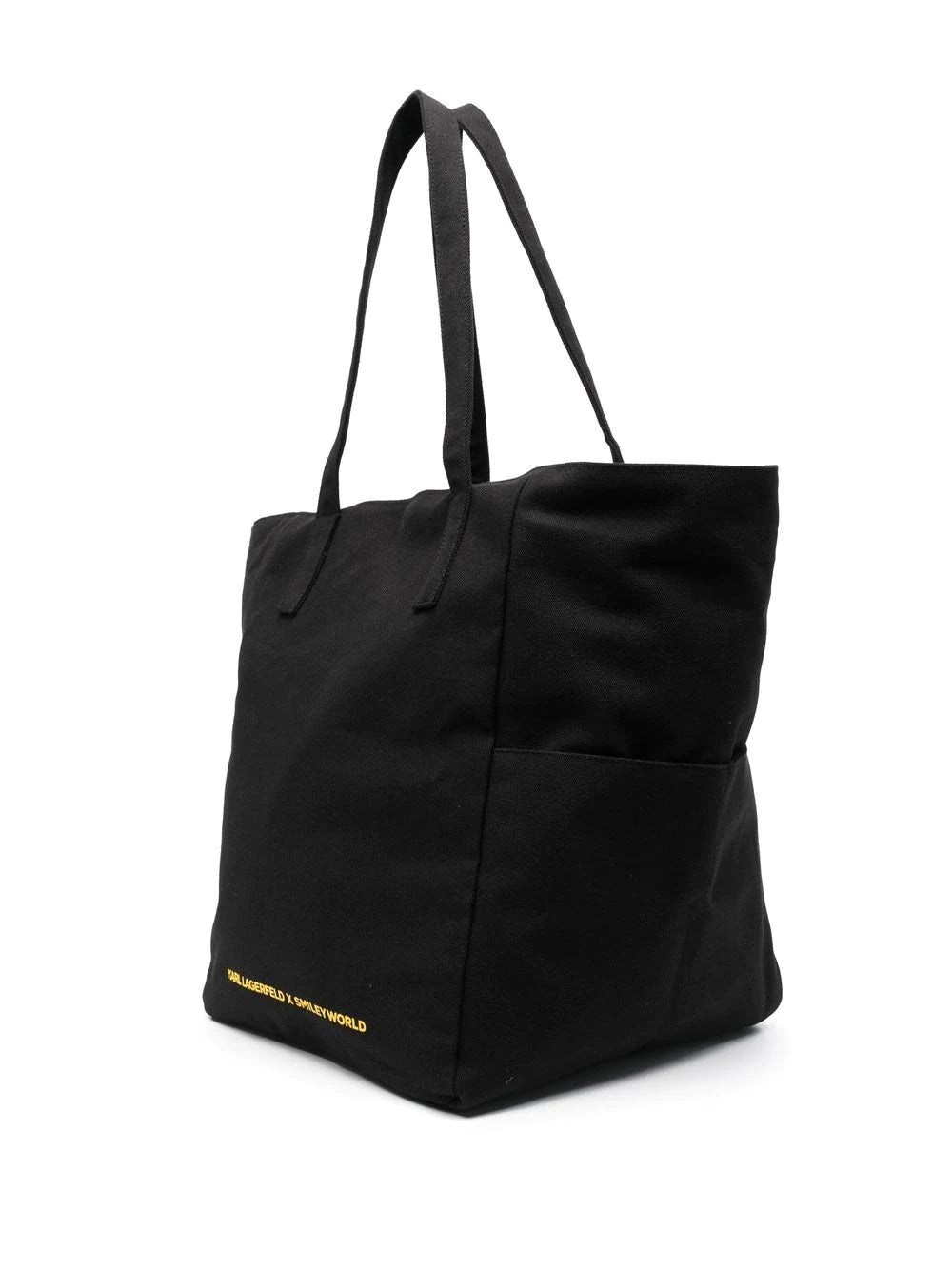 Karl Lagerfeld x Smiley logo-print tote