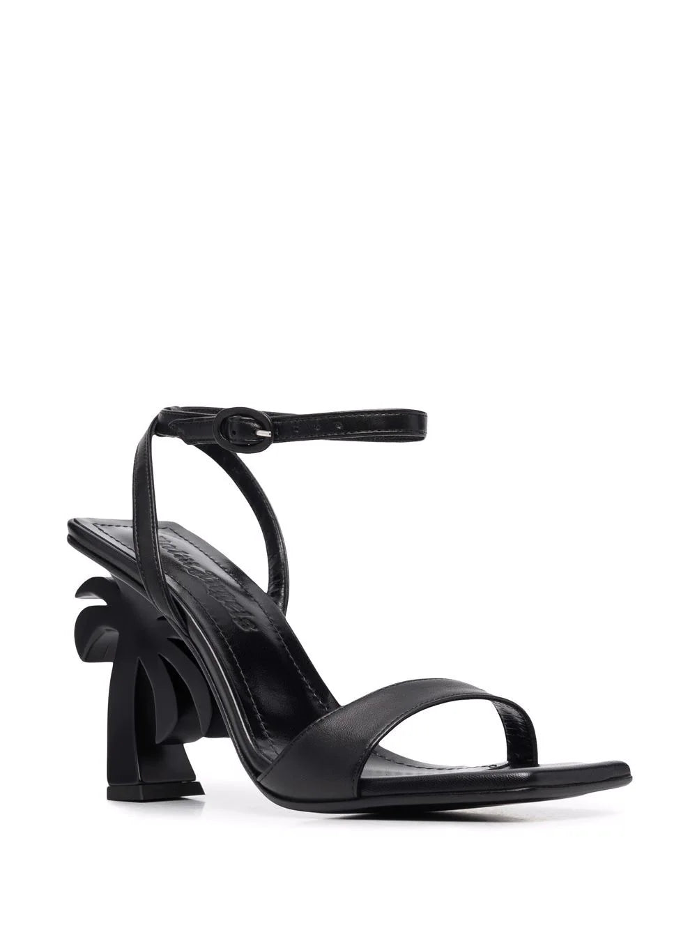 Palm Angels sculpted-heel open-toe sandals
