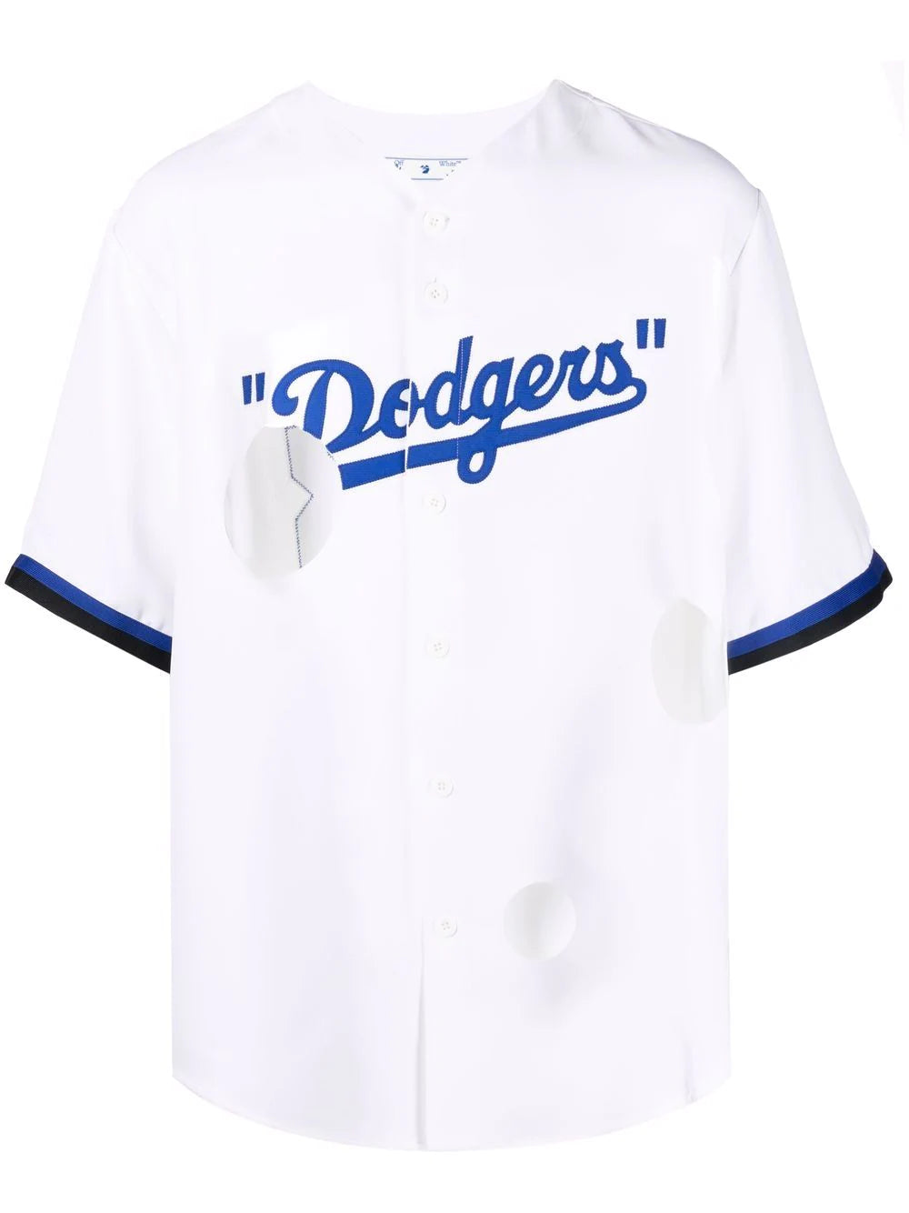 Off-white LA Dodgers cut-out shirt