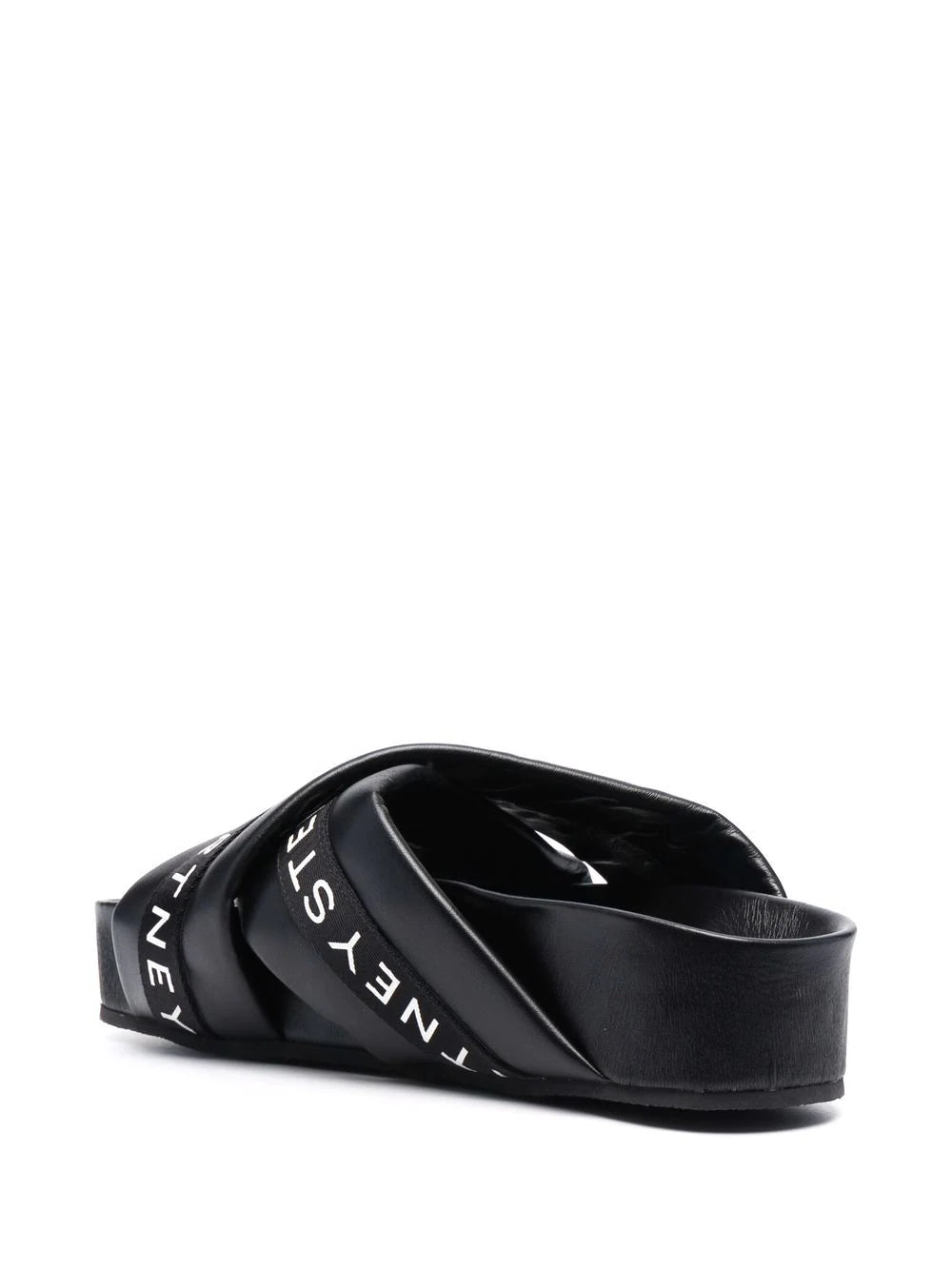 Stella McCartney logo tape platform sandals