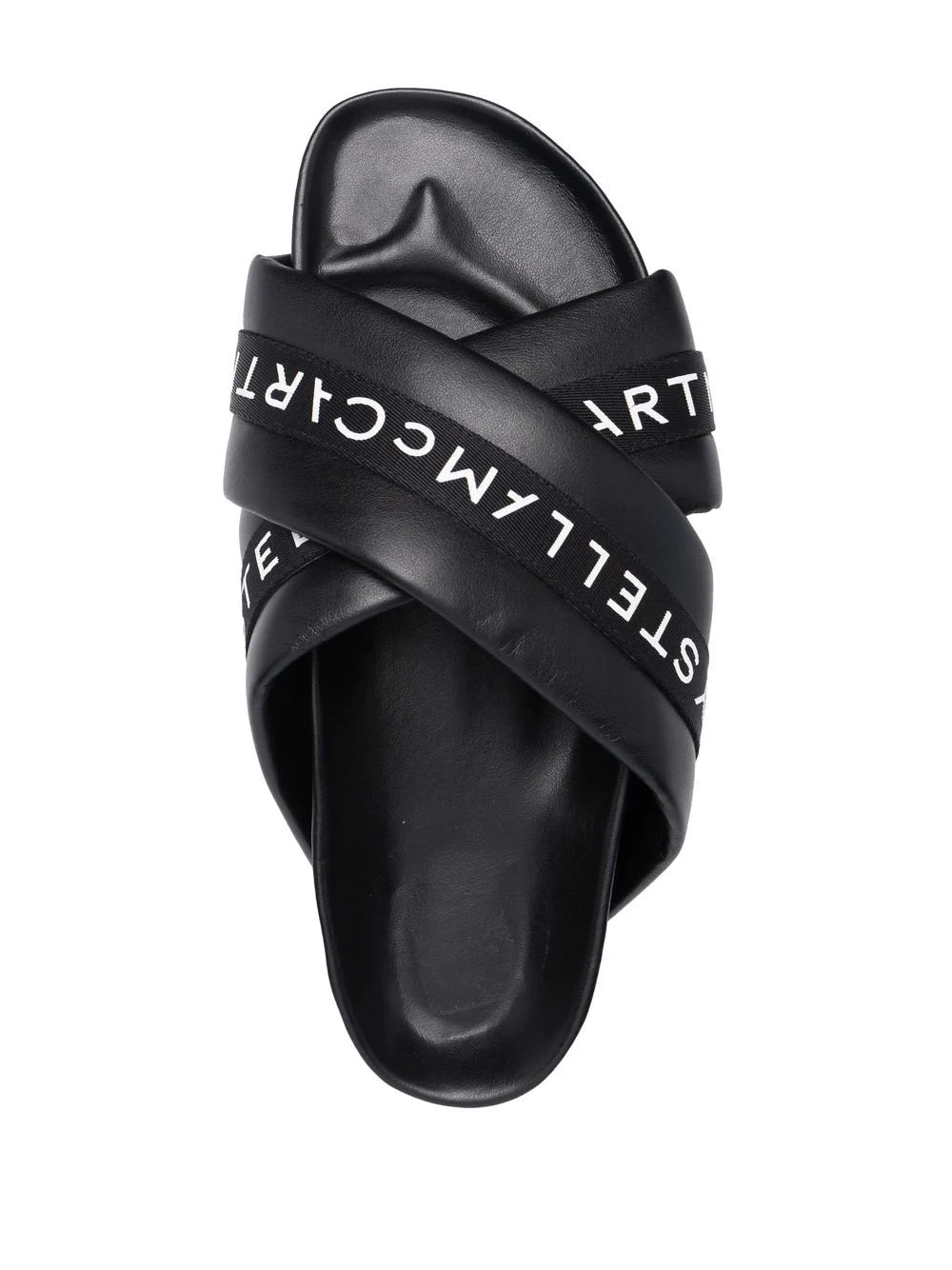 Stella McCartney logo tape platform sandals