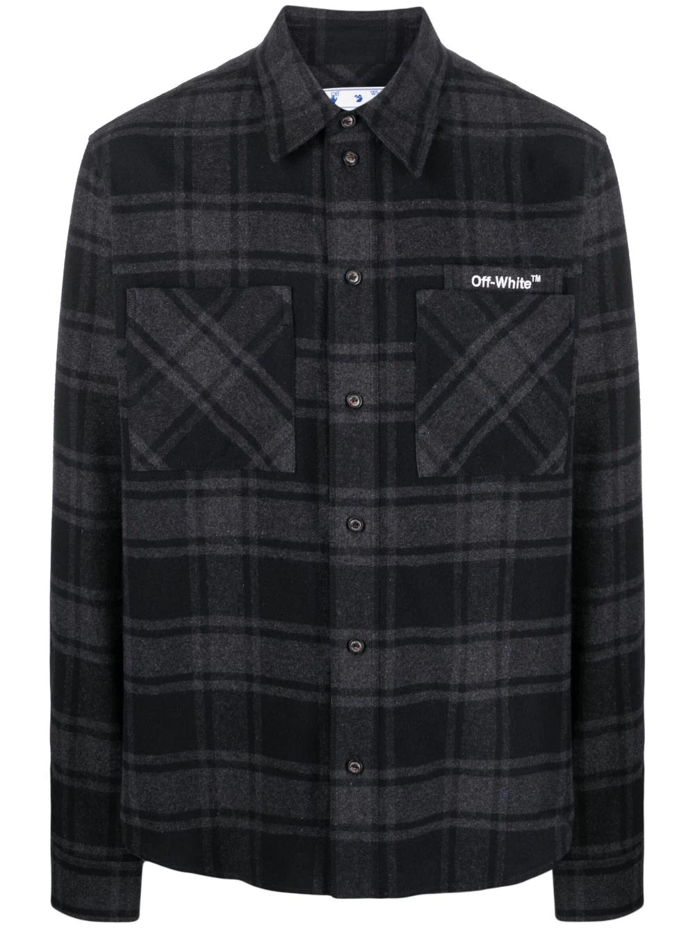 Off-white Outline-Arrows flannel shirt