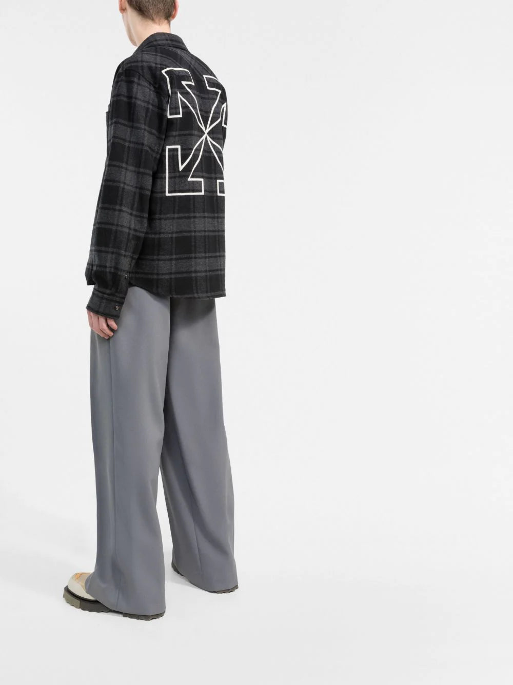 Off-white Outline-Arrows flannel shirt