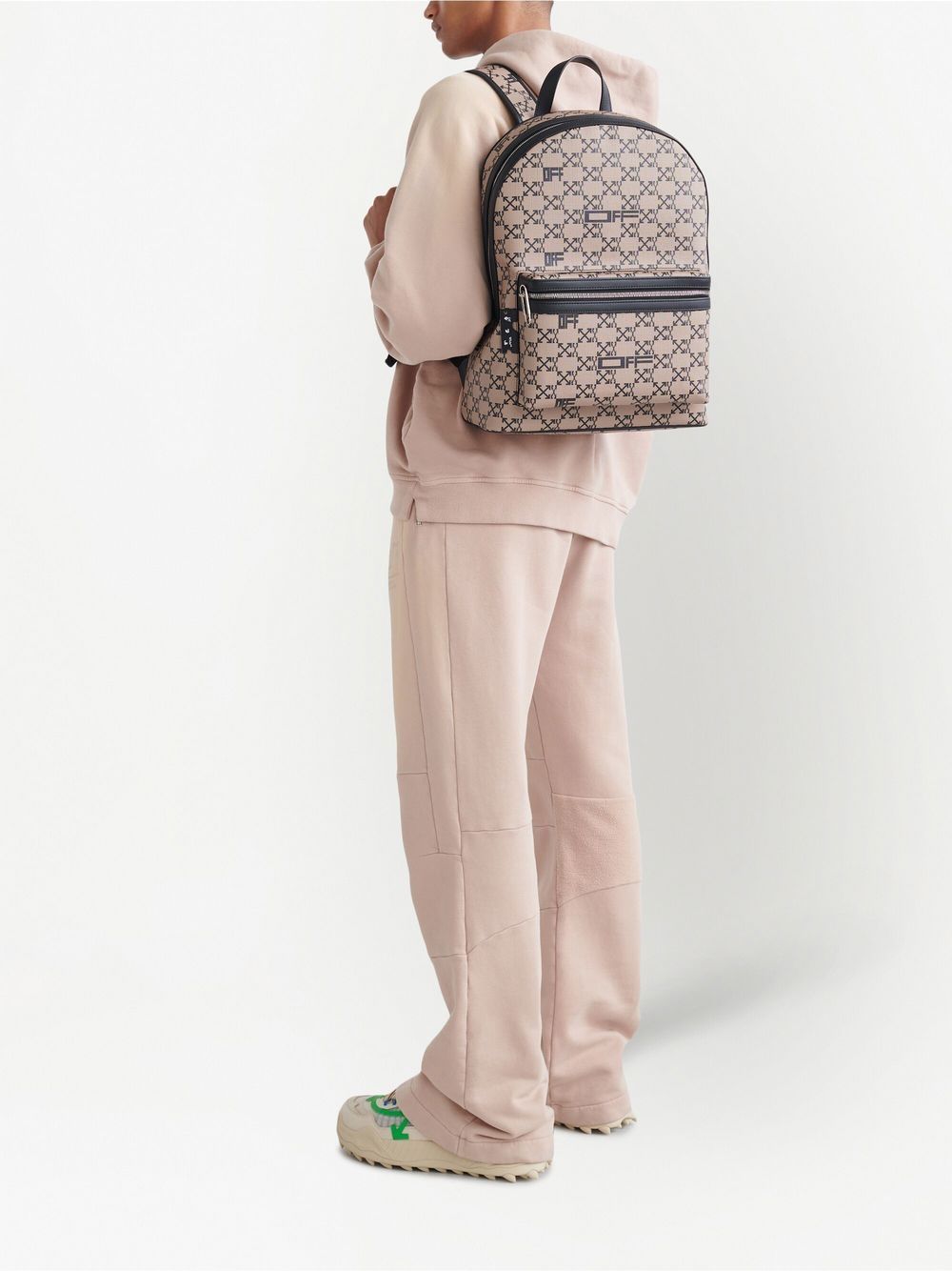 Off-white Monogram-print backpack