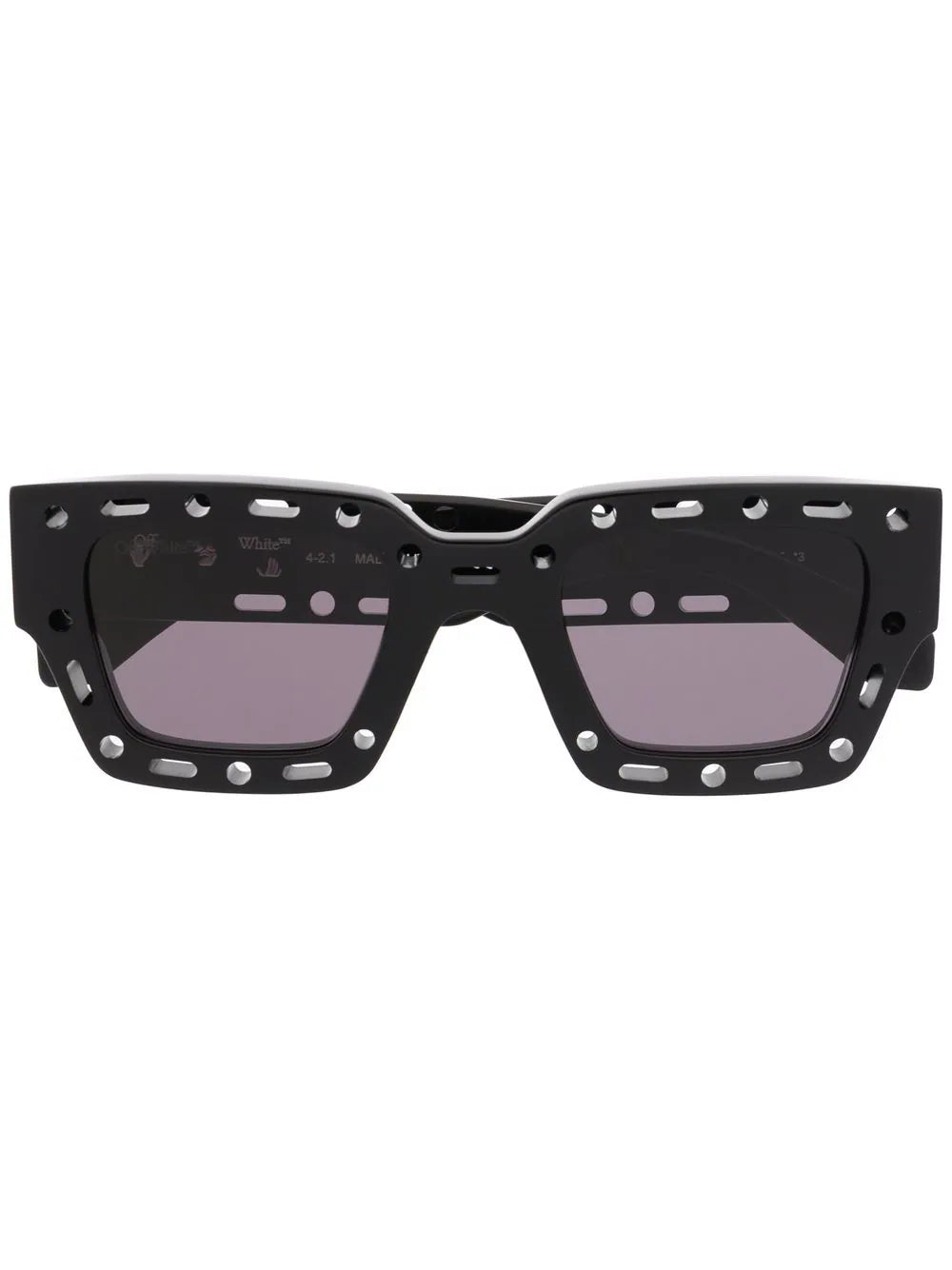 Off-white Mercer cutout square-frame sunglasses