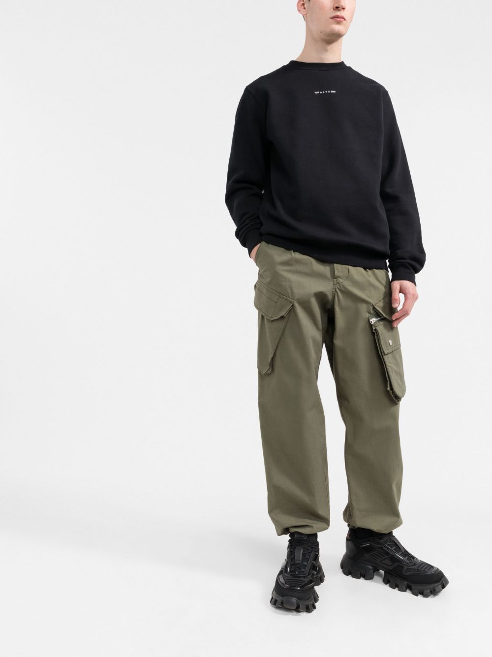 1017 ALYX 9SM  logo-print sweatshirt