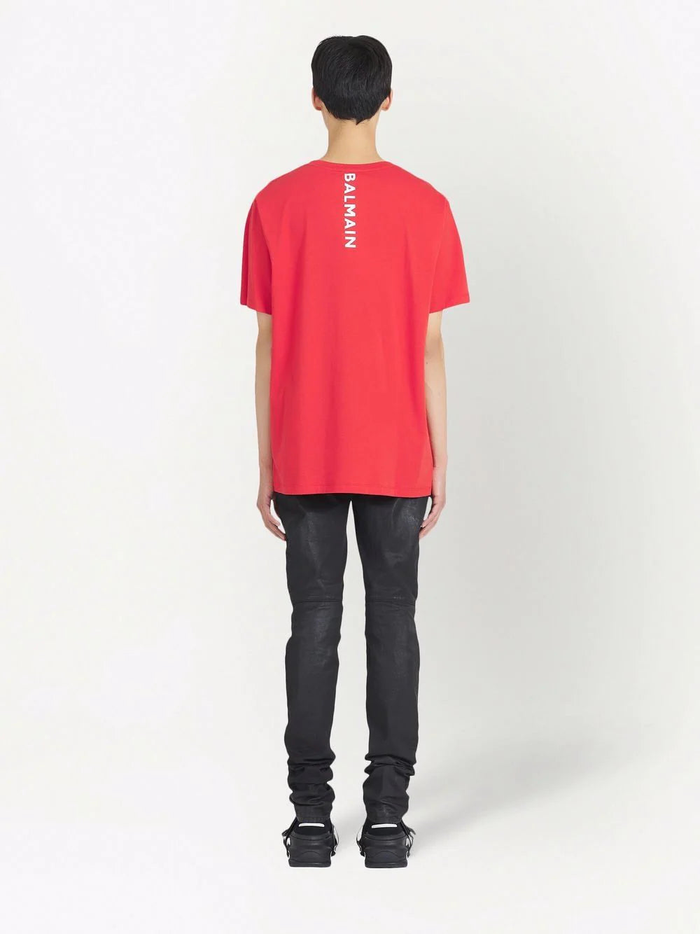 Balmain  back logo print T-shirt