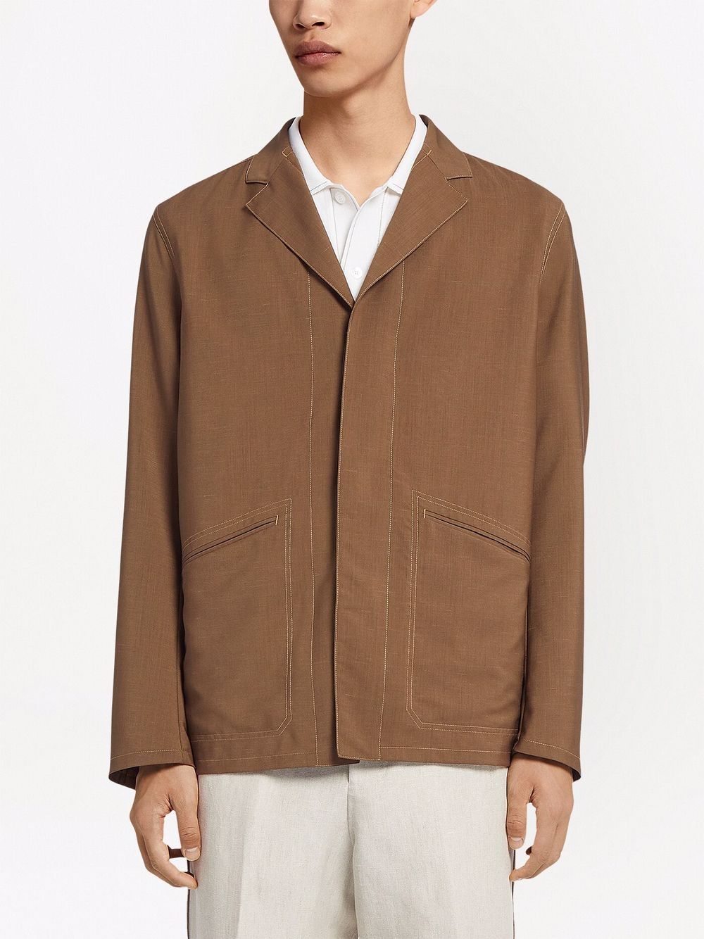 Zegna  single-breasted jacket