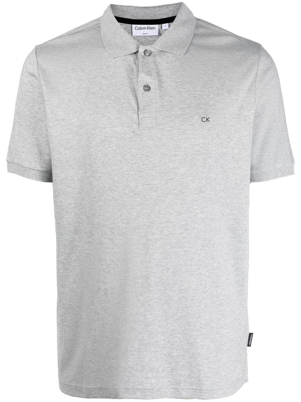 Calvin Klein chest-logo polo shirt