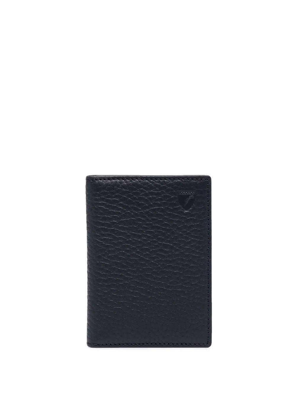 Aspinal Of London  pebbled-effect double fold wallet