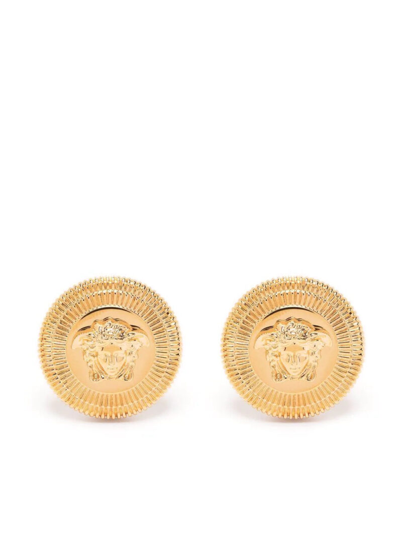 Versace  Medusa-detail stud earrings