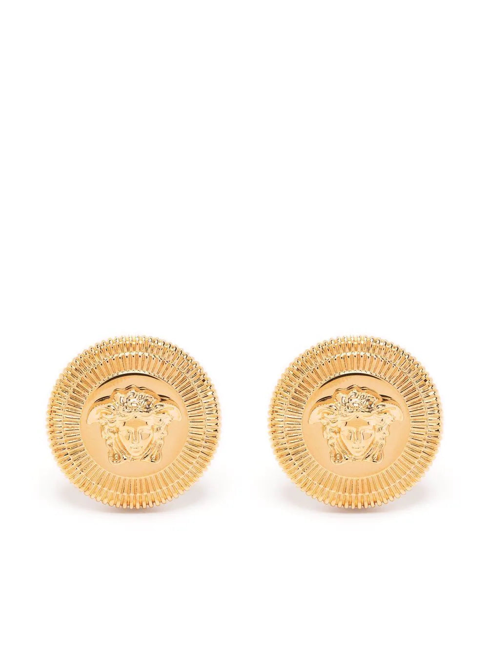 Versace Medusa-detail stud earrings