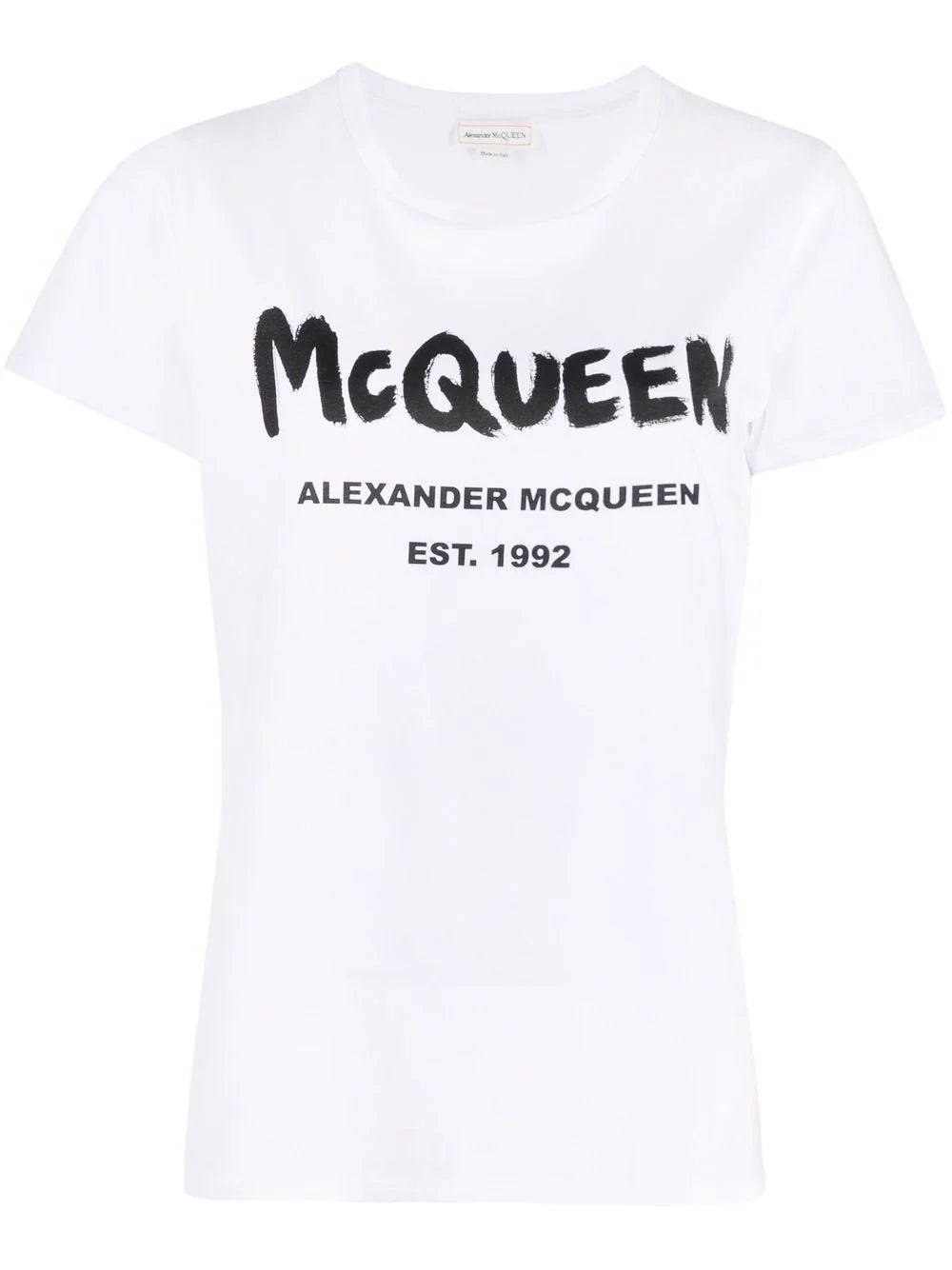 Alexander McQueen  logo-print cotton T-shirt