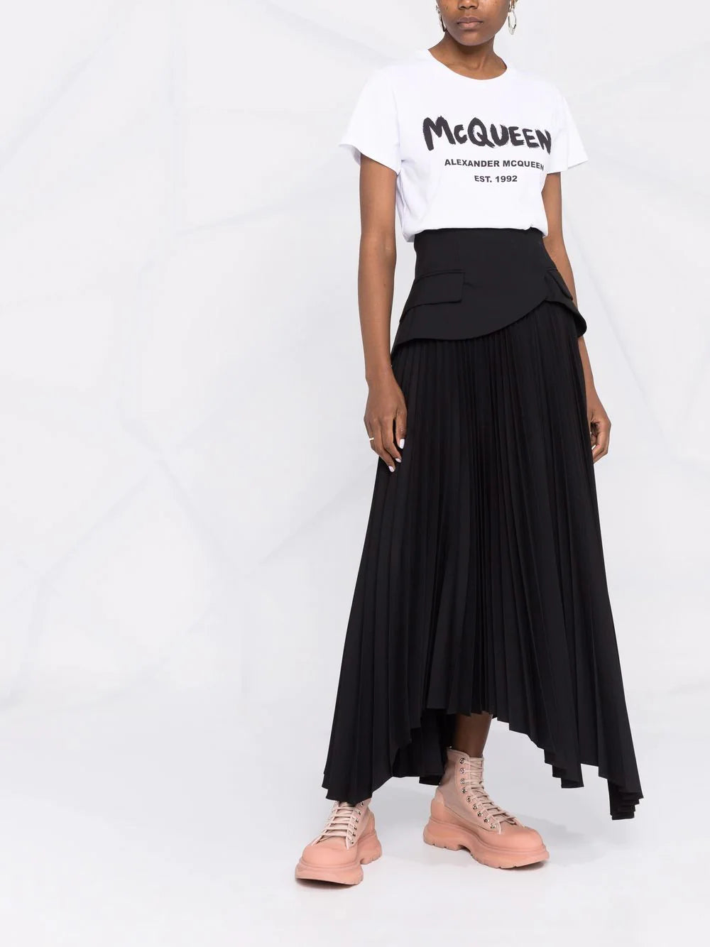 Alexander McQueen  logo-print cotton T-shirt