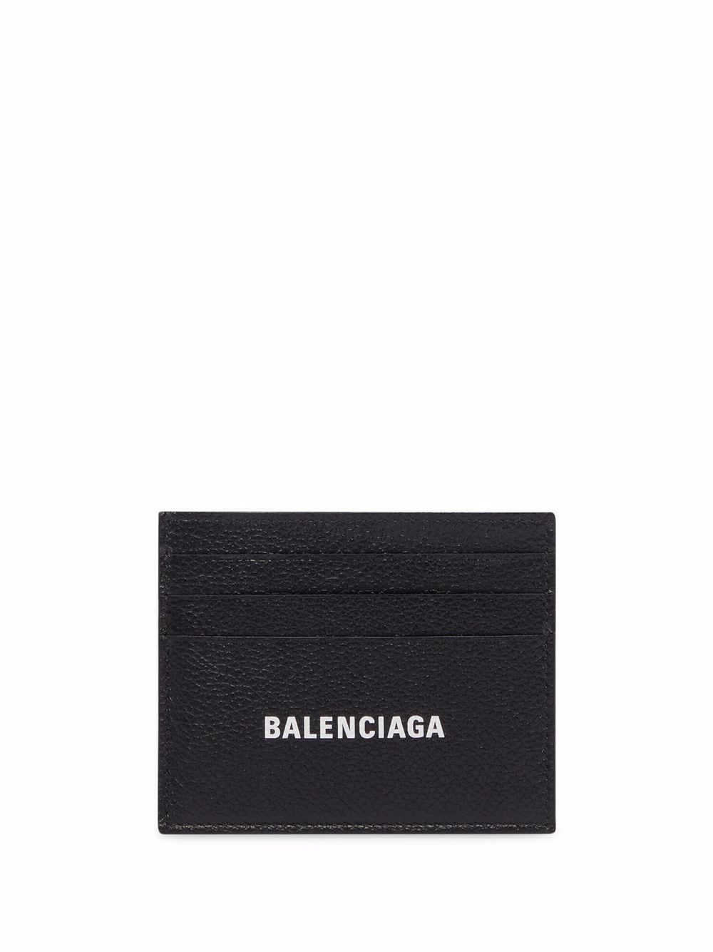 Balenciaga  logo-print card holder