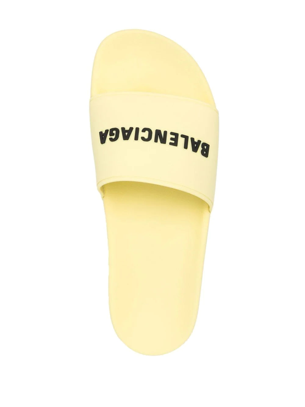 Balenciaga  logo-detail pool slides
