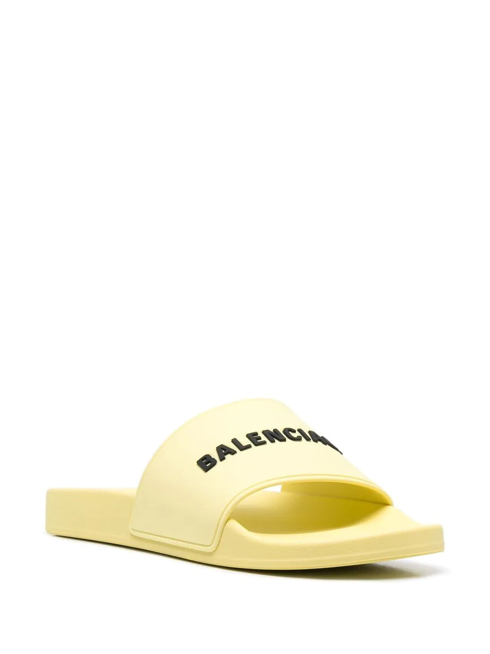 Balenciaga  logo-detail pool slides