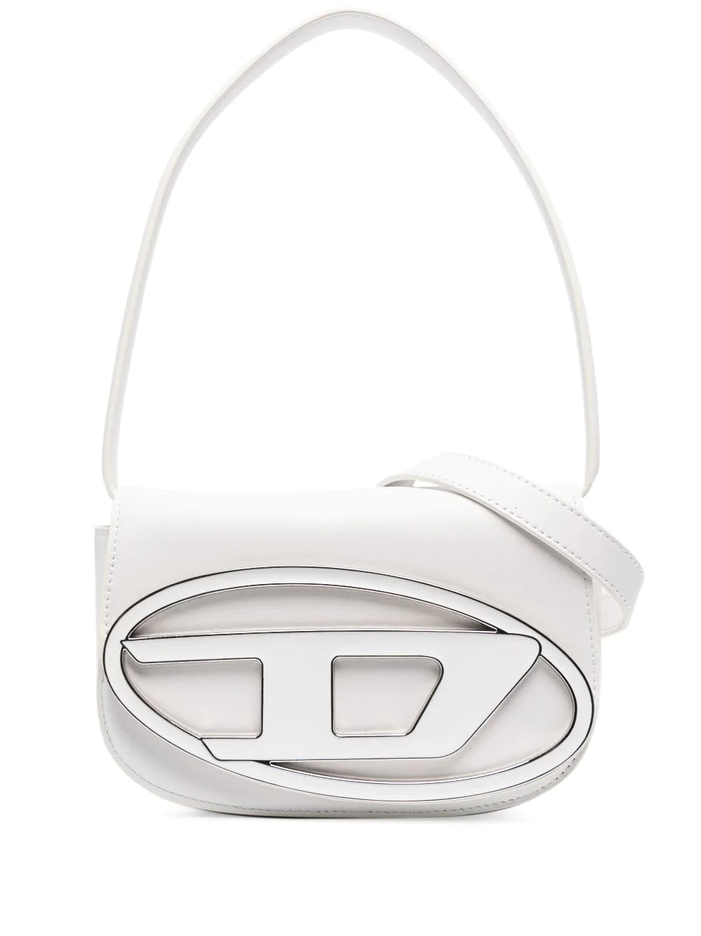 Diesel logo-plaque tote bag