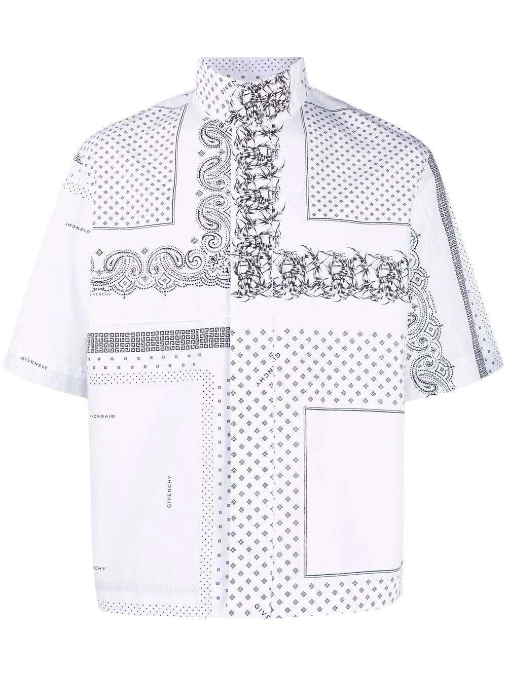 Givenchy patterned short-sleeved shirt.