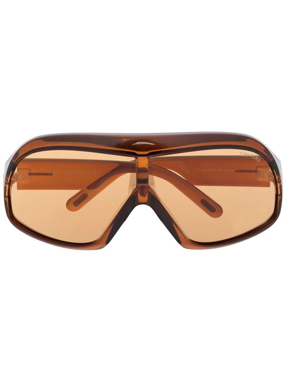 Tom Ford Cassius shield-frame sunglasses