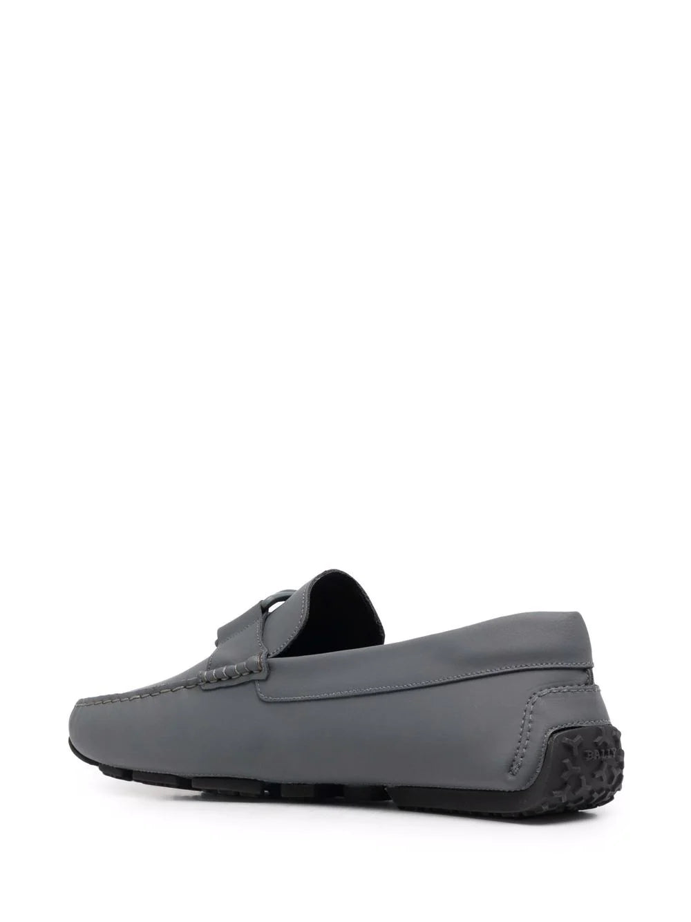 Bally logo-plaque flat loafers