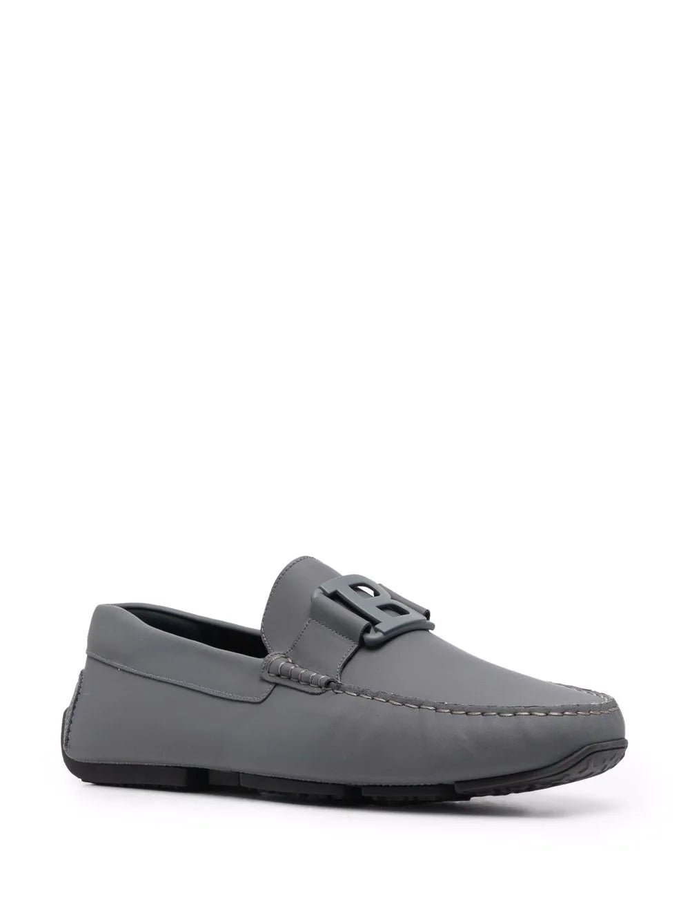 Bally logo-plaque flat loafers