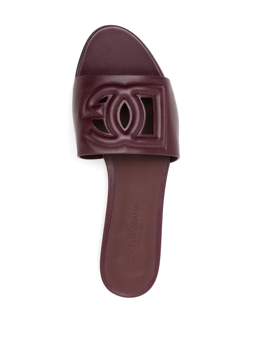 Dolce & gabbana  logo cut-out sandals