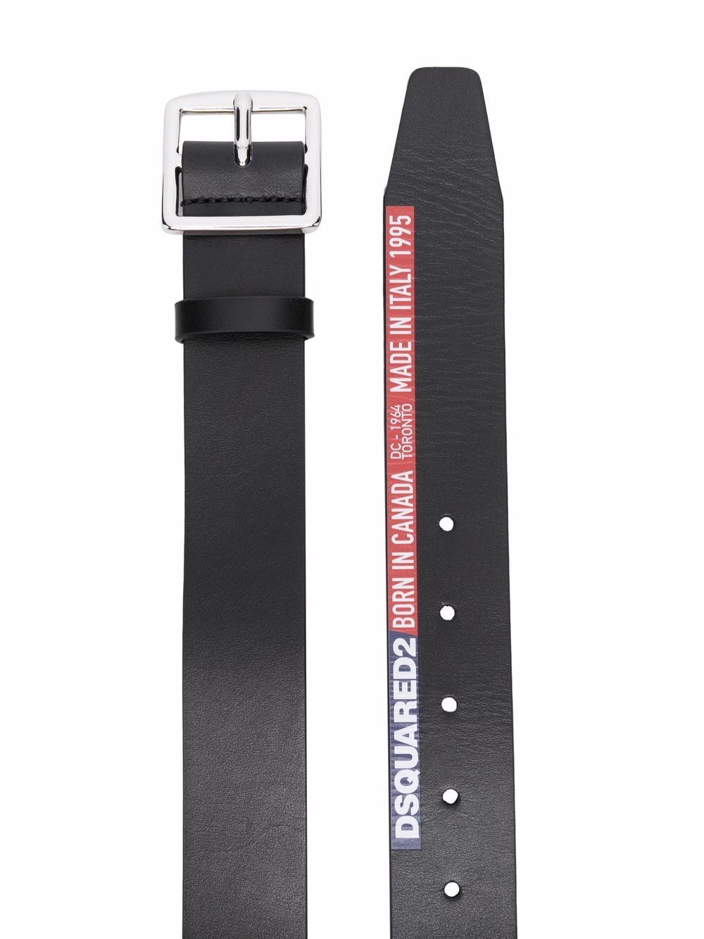 Dsquared2 logo-print belt
