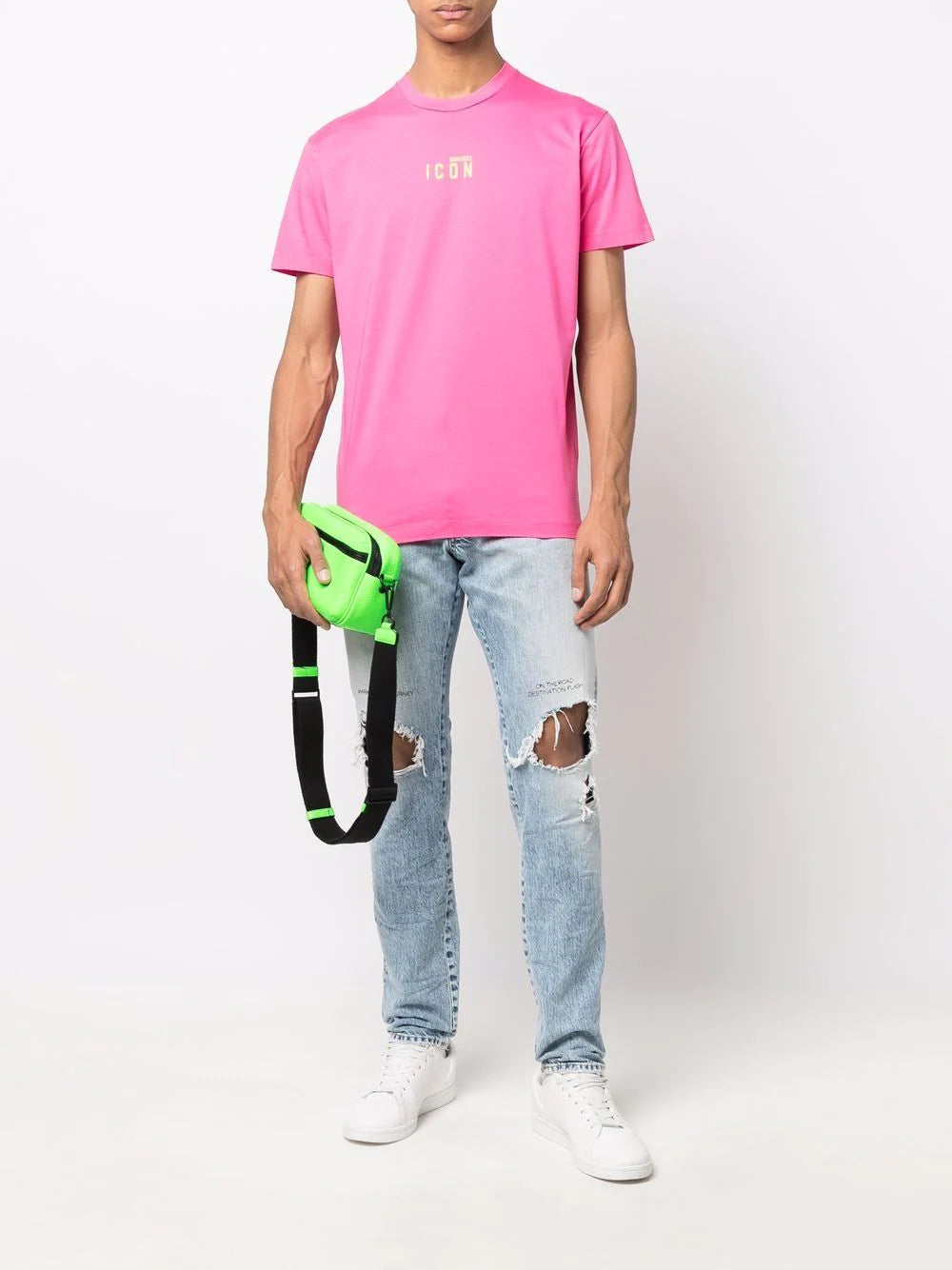 Dsquared2 distressed straight-leg jeans