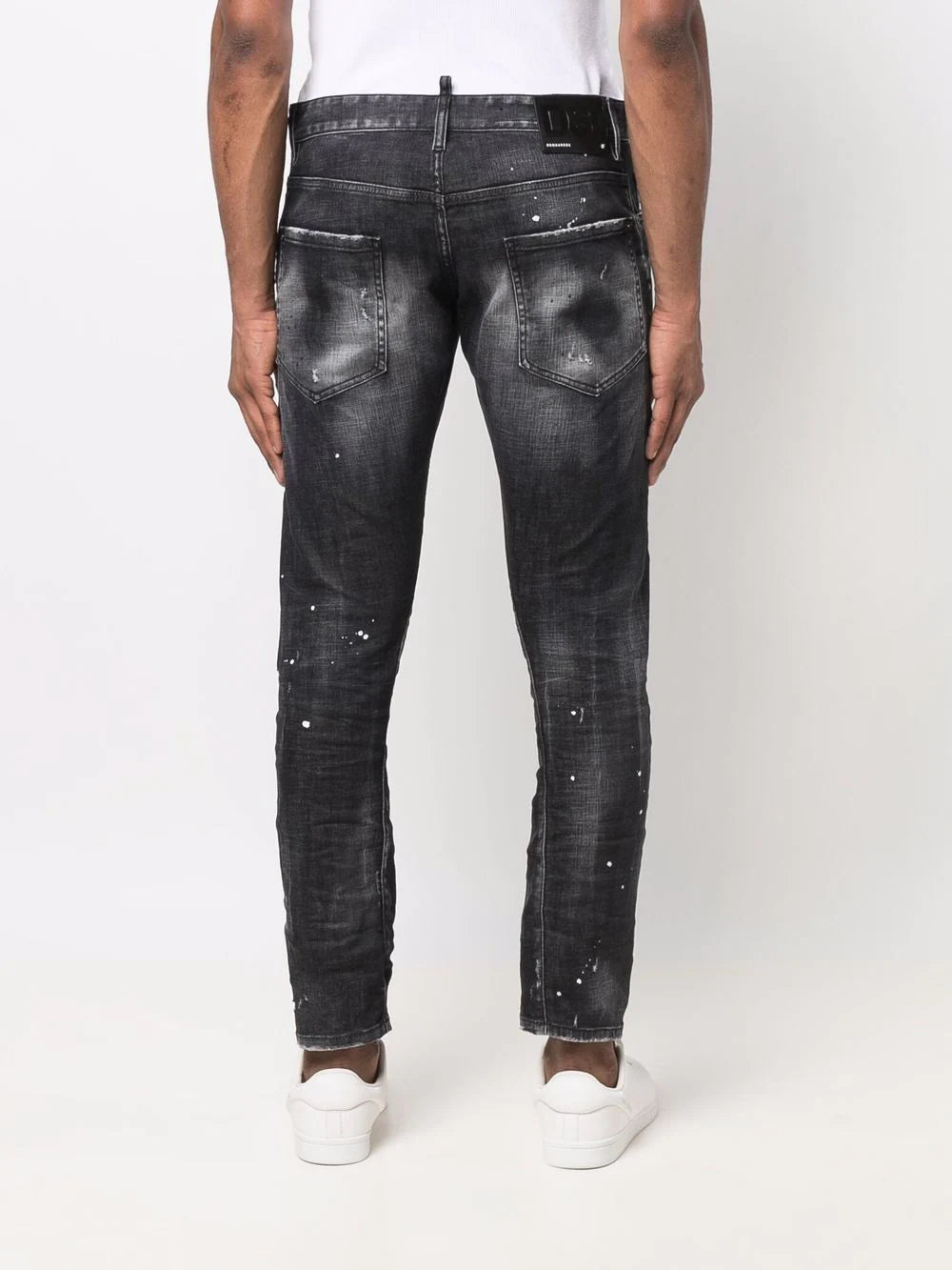 Dsquared2 distressed slim-cut jeans