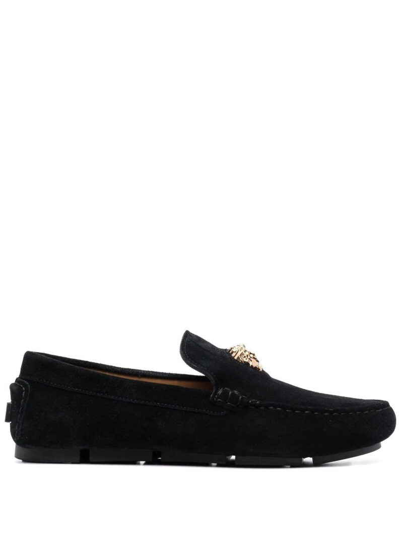Versace  Medusa Head plaque loafers