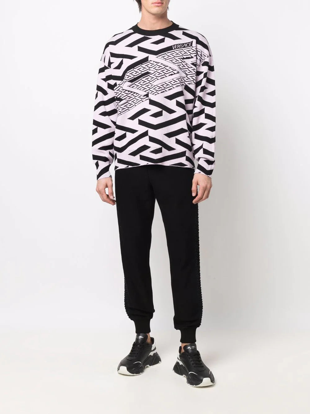 Versace  drawstring track pants