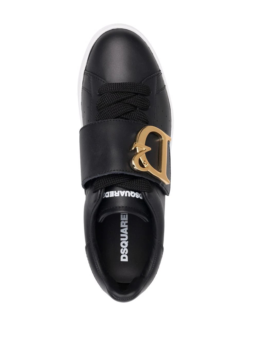Dsquared2 logo-plaque touch-strap sneakers