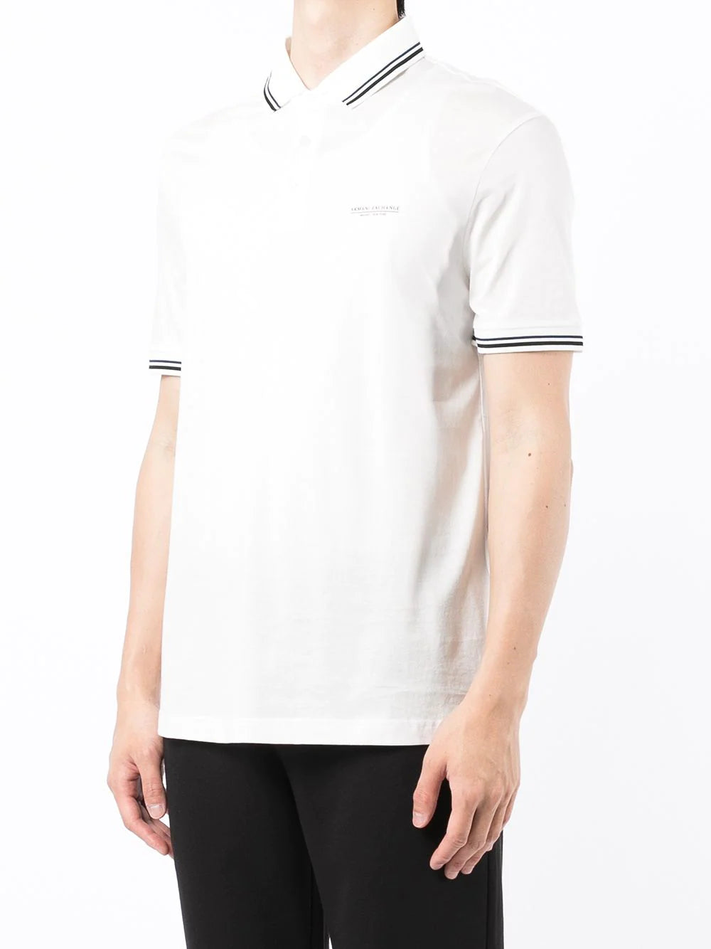 Armani Exchange logo-print short-sleeved T-shirt