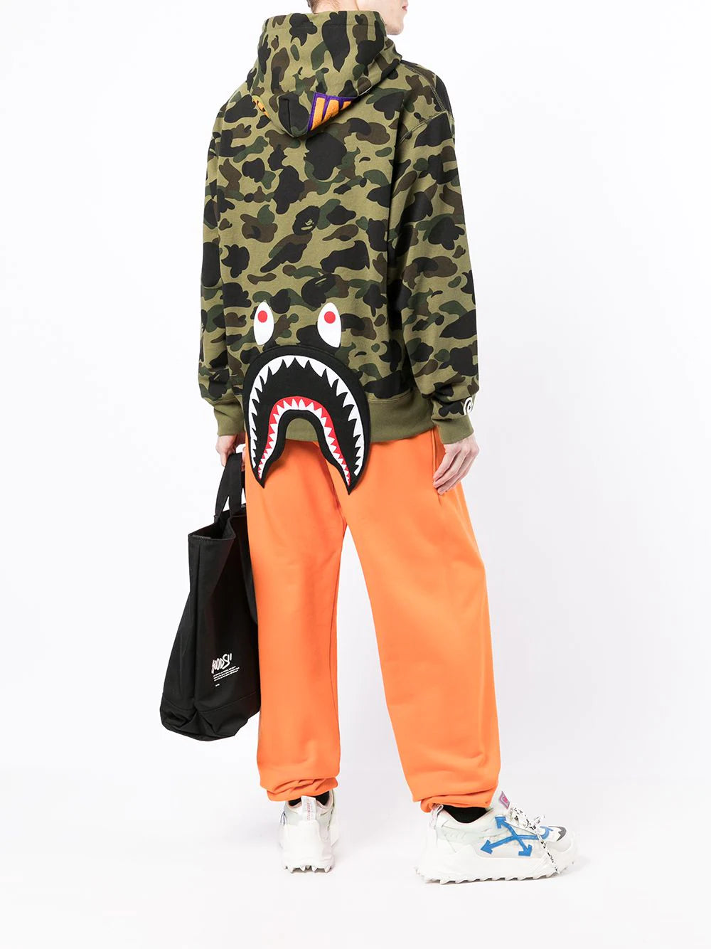A BATHING APE® 1st Camo Shark zipped hoodie