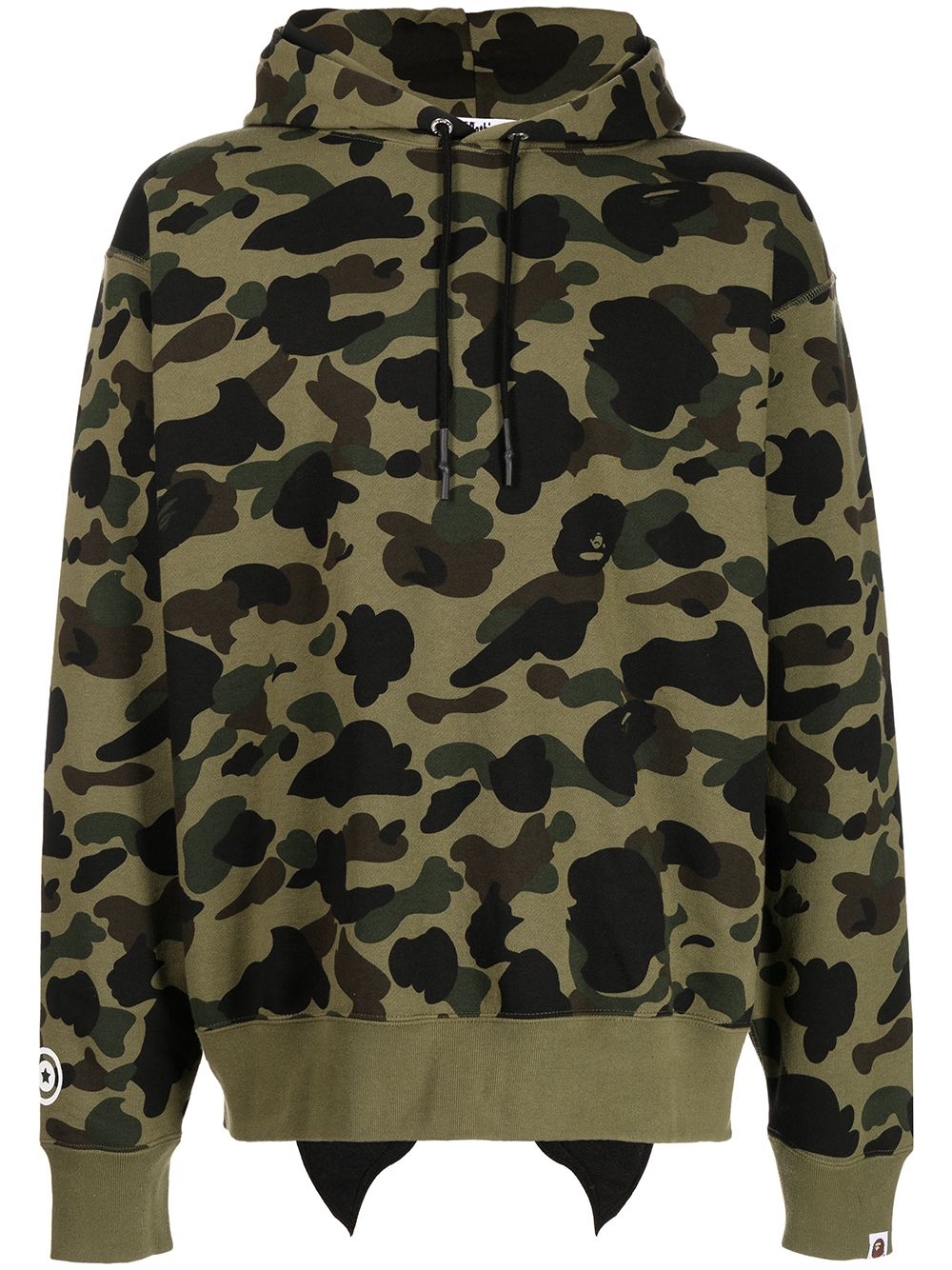 A BATHING APE®  1st Camo Shark zipped hoodie