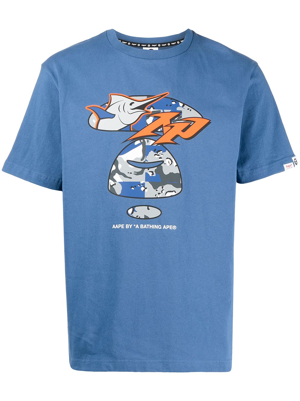 AAPE BY *A BATHING APE®  graphic-print cotton T-Shirt