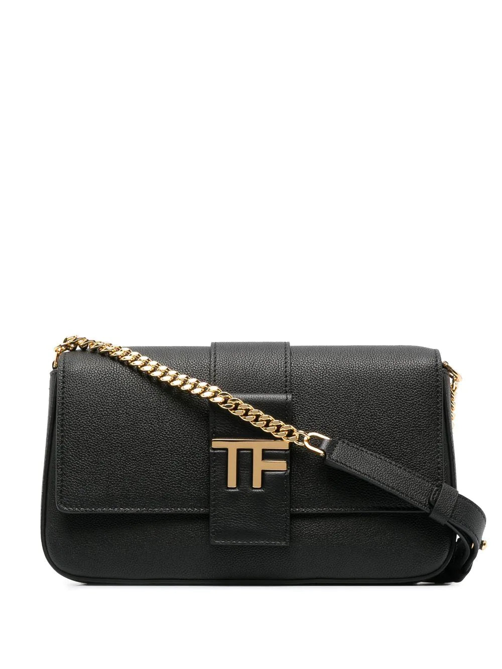 Tom Ford logo-plaque shoulder bag