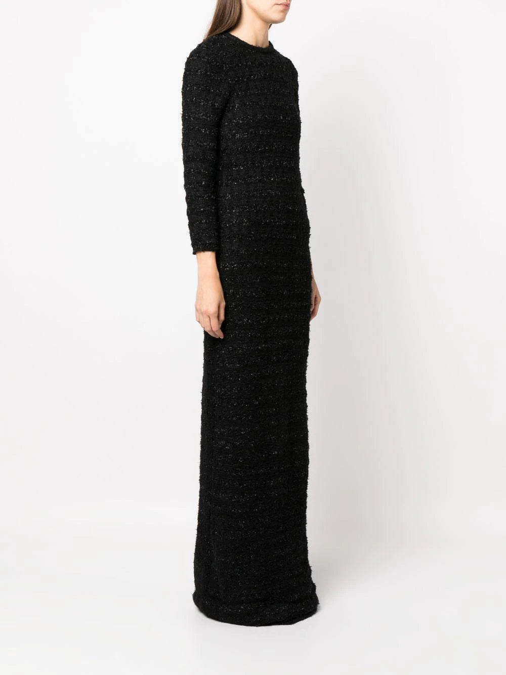 Balenciaga  tweed button-back dress