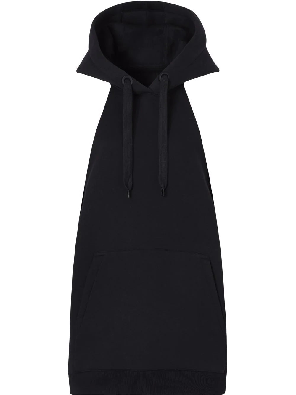 Burberry  Location-print sleeveless cotton hoodie