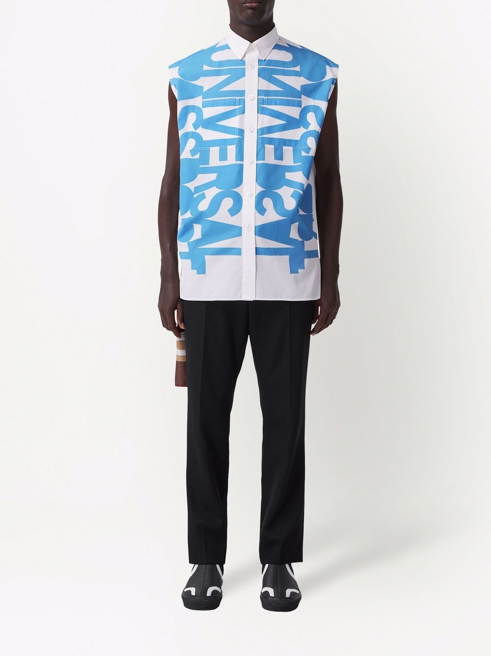 Burberry Universal Passport sleeveless shirt